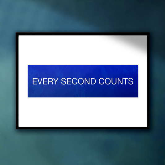 EVERY SECOND COUNTS