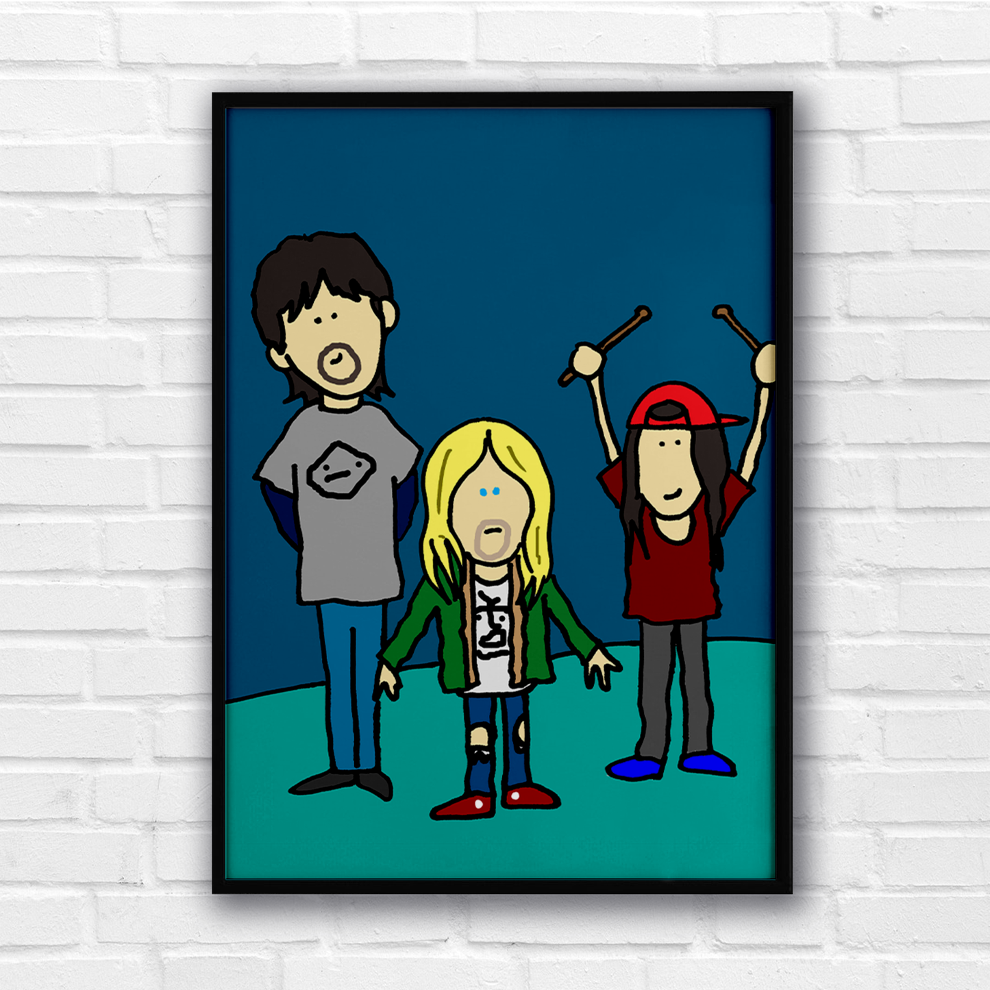 Nirvana Ltd Edition Print nu05iz-sf.myshopify.com