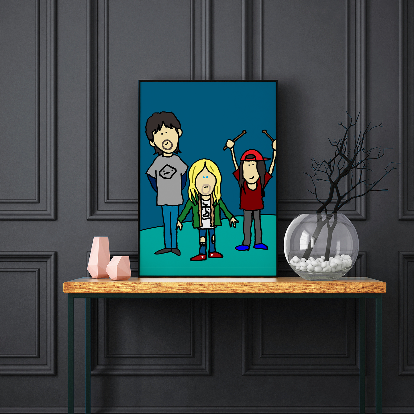 Nirvana Ltd Edition Print nu05iz-sf.myshopify.com